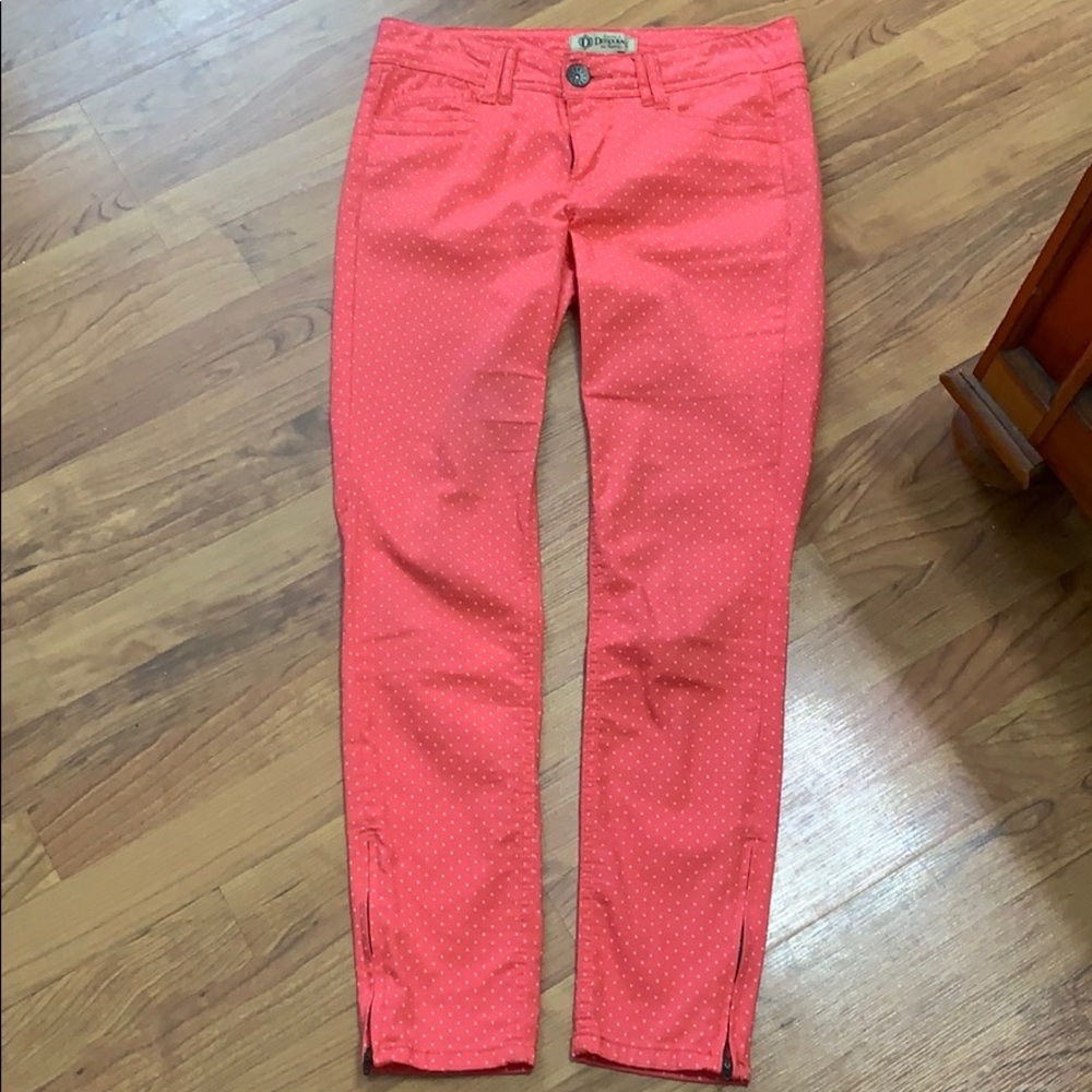 Polka dot jeans